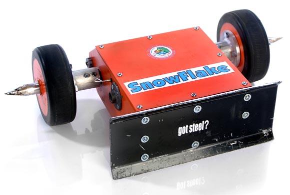 Competitor "SnowFlake" at BattleBots 4.0