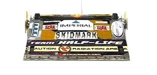 Competitor "Skid Mark" at BattleBots 3.0