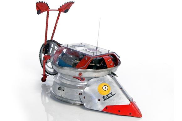 Competitor "Rim Tin Tin" at BattleBots 3.0