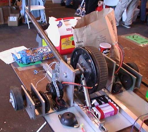 Competitor "Necronomibot" at BattleBots 3.0