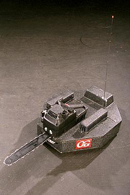 Competitor "Happy Fun 'Bot" at Robot Wars 1996