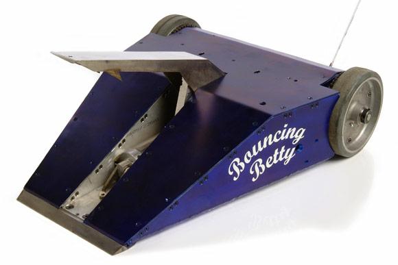 Competitor "Bouncing Betty" at BattleBots 4.0