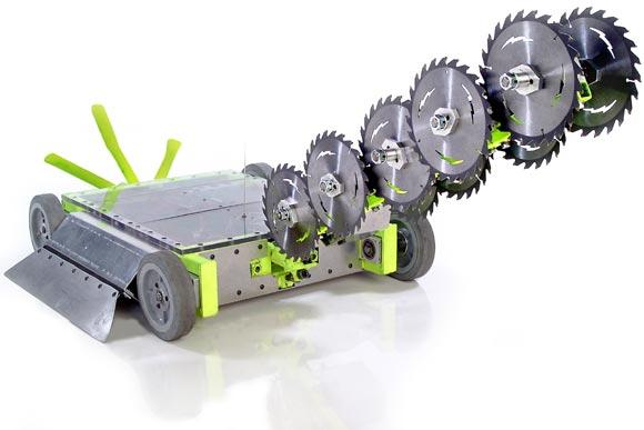 Competitor "Zombie" at BattleBots 3.0