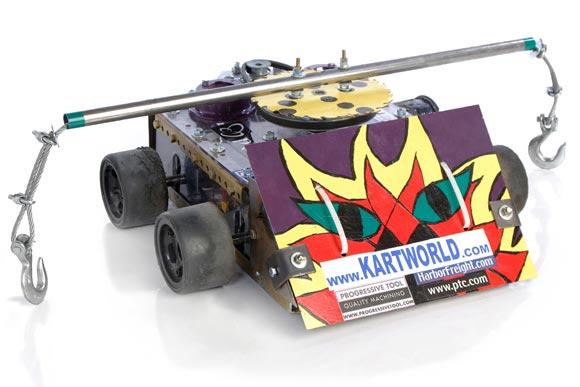 Competitor "Phishfeuxd" at BattleBots 3.0