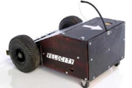 Competitor "Velocity 1" at BattleBots 3.0