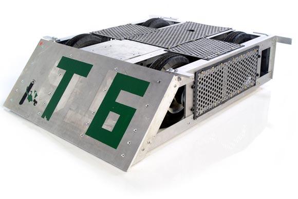 Competitor "T6" at BattleBots 3.0