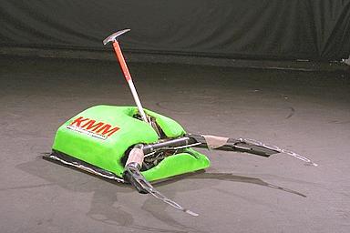 Competitor "KMM" at Robot Wars 1996