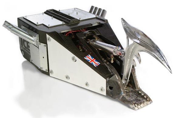 Competitor "The Piecemaker" at BattleBots 3.0