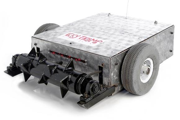 Competitor "Icky Thump" at BattleBots 3.0