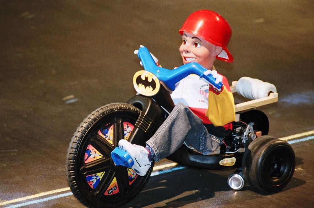 Competitor "Andy Roid" at Robot Wars 1995