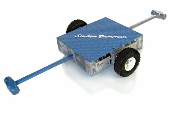 Competitor "Sledge-Jammer" at BattleBots 4.0