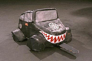 Competitor "Edgar the Hate Bug" at Robot Wars 1996