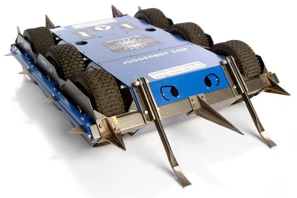 Competitor "JuggerBot" at BattleBots 3.0