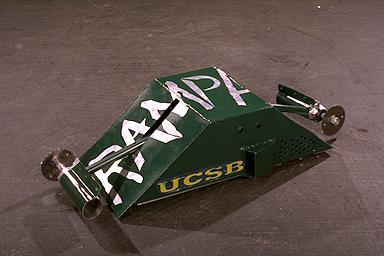 Competitor "Rampage" at Robot Wars 1996