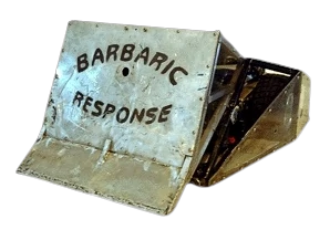 Competitor "Barbaric Response" at International Robot Rumble 2003