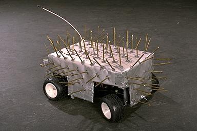 Competitor "Spiny Norman III" at Robot Wars 1996