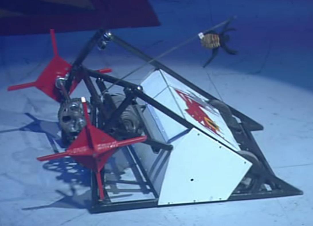 Competitor "The Spider" at Robot Wars Extreme