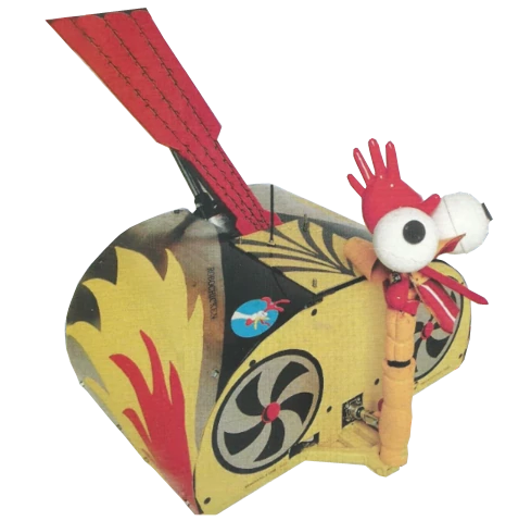 Competitor "Robochicken-Evo" at Robot Wars: The Fifth Wars