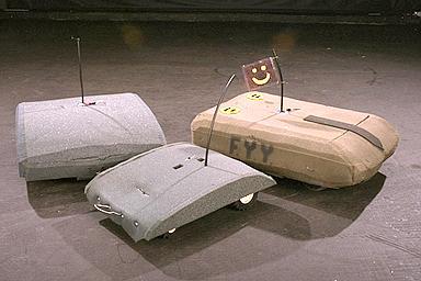 Competitor "Triple Redundancy" at Robot Wars 1996