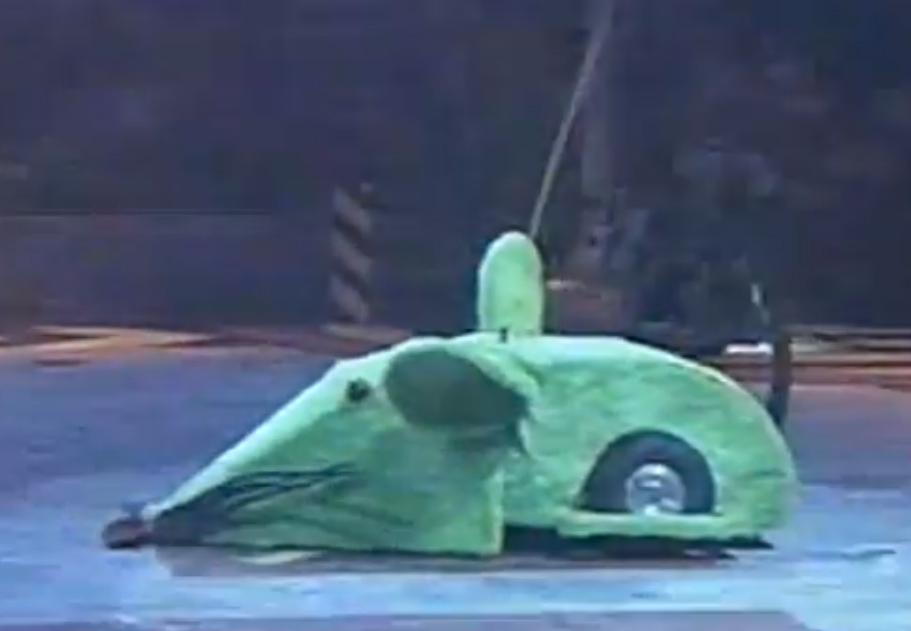 Competitor "The Green Mouse" at Robot Wars: Extreme Warriors Season 1