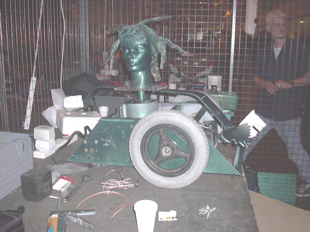 Competitor "Medusa Oblongata" at Robot Wars: Extreme Warriors Season 1