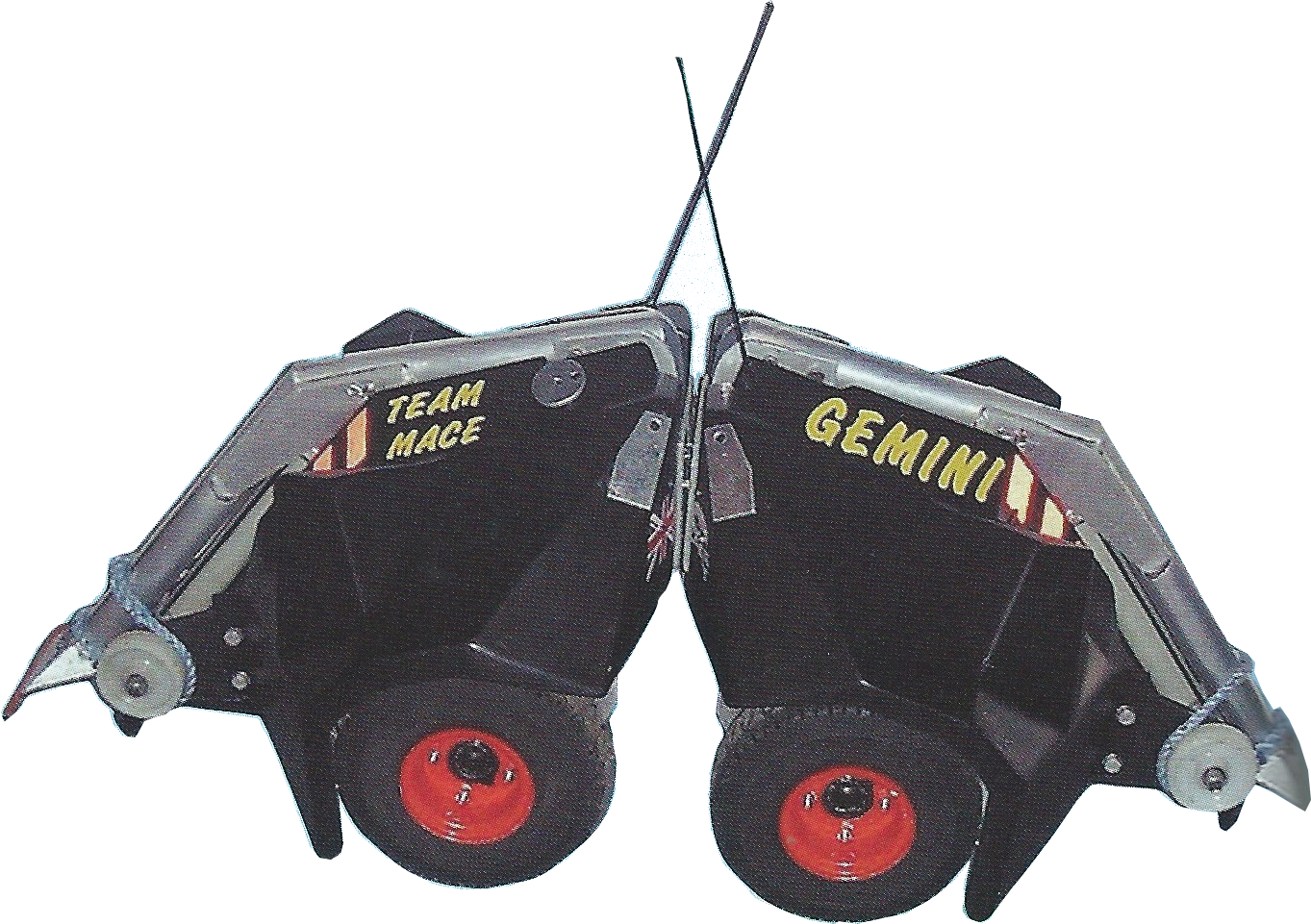 Competitor "Gemini" at Robot Wars: The Fifth Wars