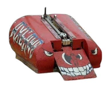 Competitor "Axe-Awe" at Robot Wars: The Fifth Wars