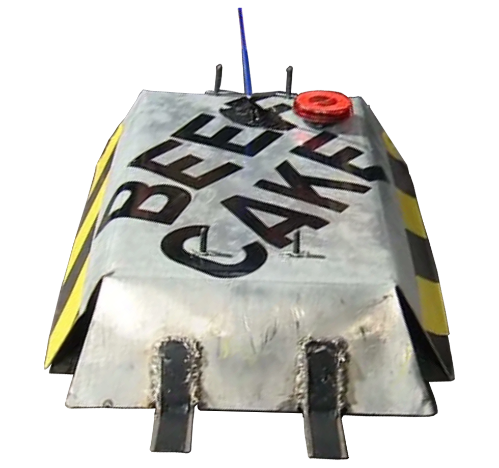 Competitor "Beef-Cake" at Robot Wars Extreme