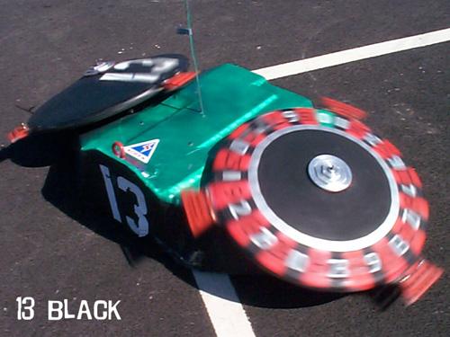 Competitor "13 Black" at Robot Wars: The Fifth Wars