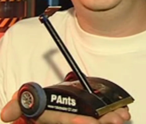 Competitor "PAnts" at Robot Wars Extreme