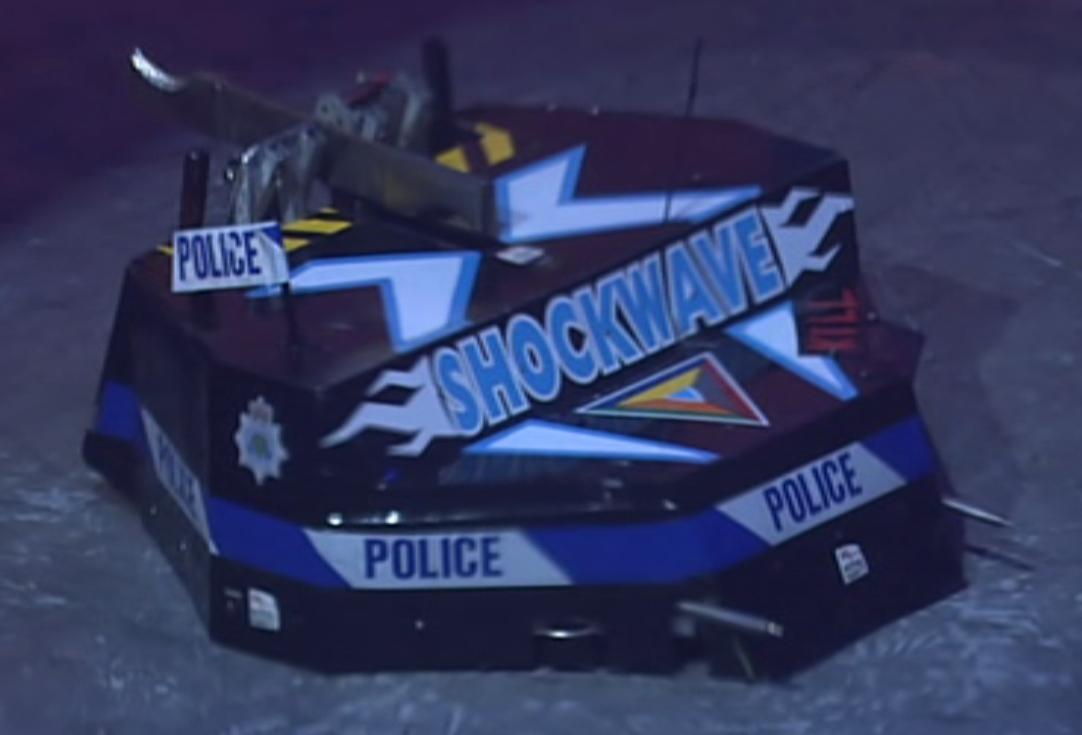 Competitor "Shockwave" at Robot Wars Extreme