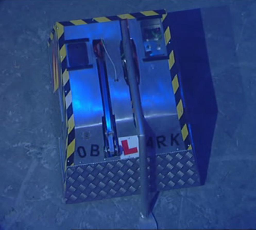 Competitor "Oblark" at Robot Wars Extreme