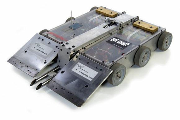 Competitor "Wedge of Doom" at BattleBots 4.0