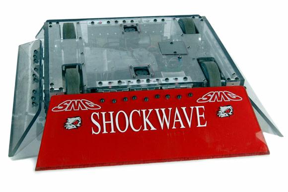 Competitor "Shockwave" at BattleBots 4.0