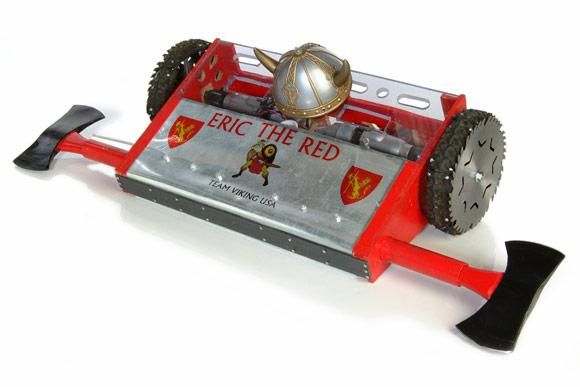 Competitor "Eric the Red" at BattleBots 4.0