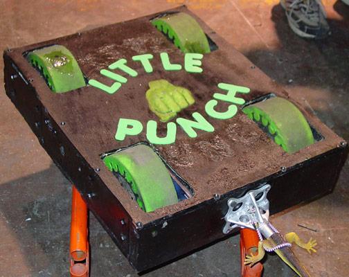 Competitor "Little Punch" at BattleBots 4.0