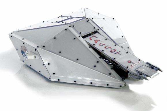 Competitor "Maggot" at BattleBots 4.0