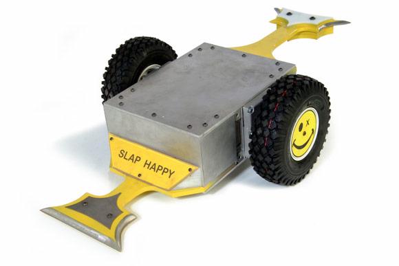 Competitor "Slap Happy" at BattleBots 4.0