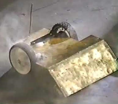 Competitor "No Love" at Robot Wars 1997