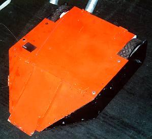 Competitor "Gorange" at Robot Wars 1997