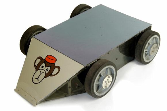 Competitor "Chipper Monkey" at BattleBots 4.0