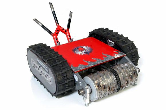 Competitor "El Diablo" at BattleBots 4.0