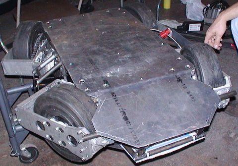 Competitor "MantaRay" at BattleBots 4.0