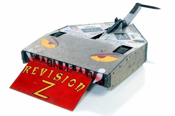 Competitor "Revision Z" at BattleBots 4.0