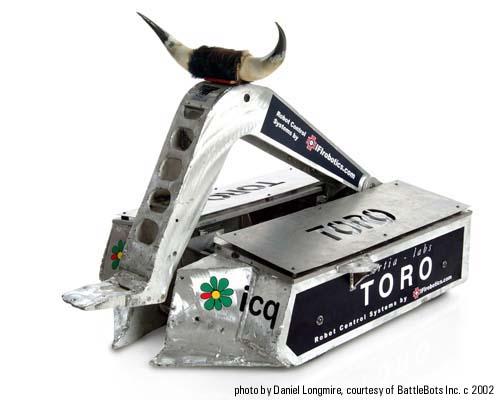 Competitor "Toro" at BattleBots 5.0