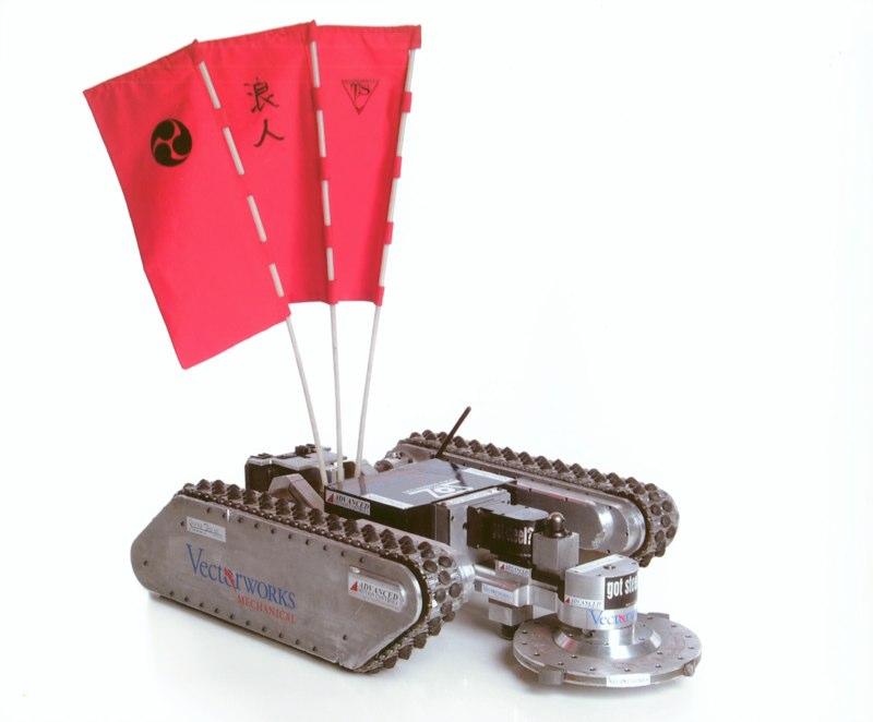 Competitor "Ronin" at BattleBots 4.0