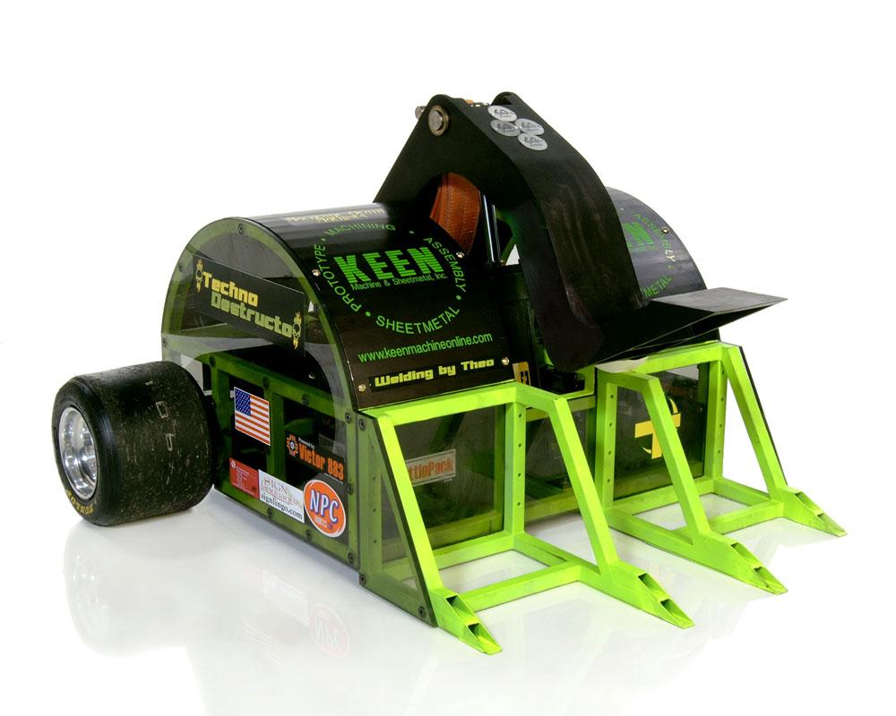 Competitor "Techno Destructo" at BattleBots 4.0