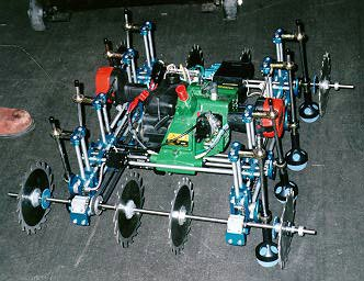 Competitor "Buzzcut" at Robot Wars 1997