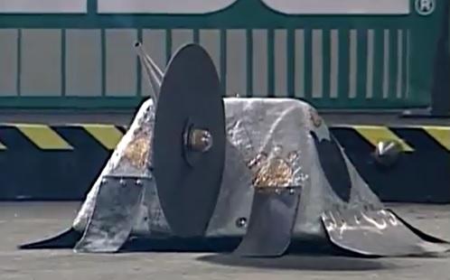 Competitor "Ziggy" at Robot Wars 1997