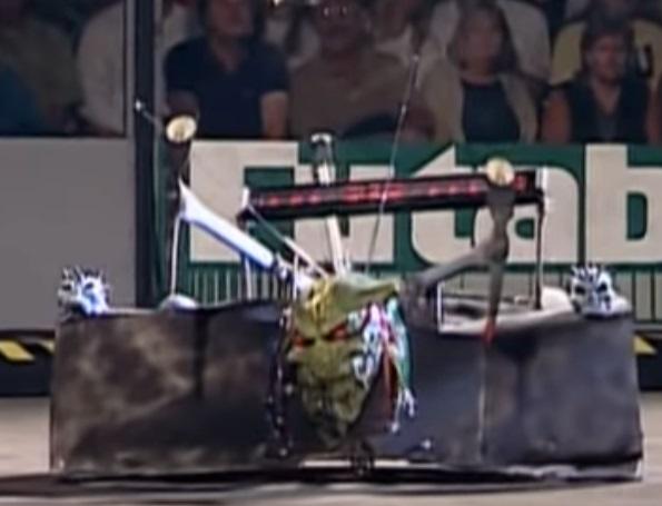 Competitor "Mash-N-Go" at Robot Wars 1997